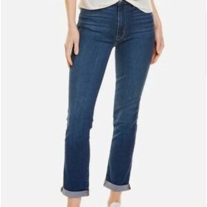 HUDSON Blair High Rise Straight Crop Jeans Medium Wash Women's Size 27